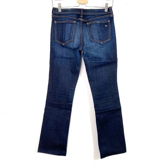 Rag and Bone Stiletto Boot Jeans in Kensington wash Dark Washed Size 26 - Picture 4 of 9